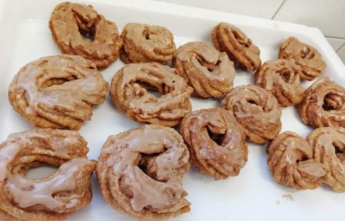 wianuszki z ciasta parzonego
